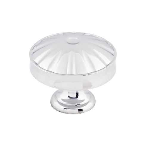 Top Knobs Hudson Knob 1 1/4" in Polished Chrome