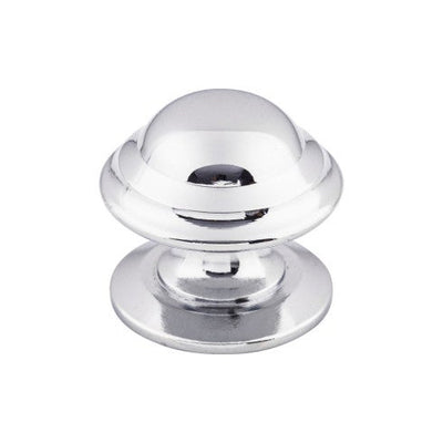 Top Knobs Empress Knob 1 3/8" in Polished Chrome