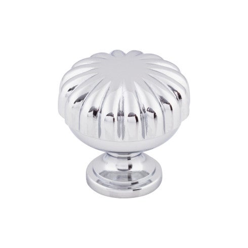 Top Knobs Melon Knob 1 1/4" in Polished Chrome
