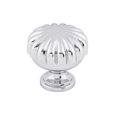 Top Knobs Melon Knob 1 1/4" in Polished Chrome