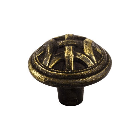 Top Knobs Celtic Large Knob 1 1/4" in Dark Antique Brass