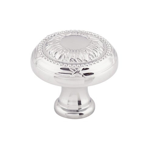 Top Knobs Ribbon Knob 1 1/8" in Polished Chrome