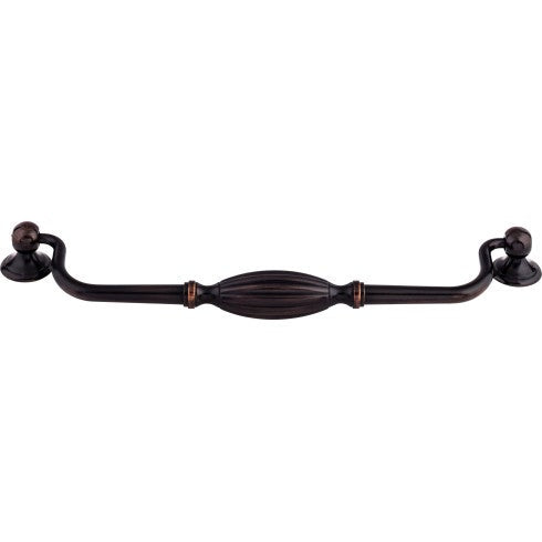 Top Knobs Tuscany Drop Pull 8 13/16" c-c in Tuscan Bronze