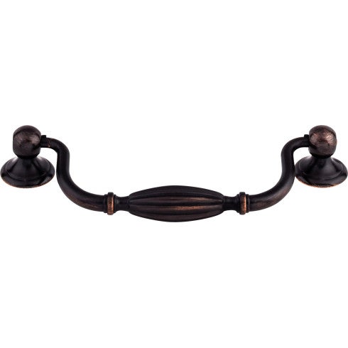 Top Knobs Tuscany Drop Pull 5 1/16" c-c in Tuscan Bronze