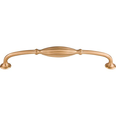 Top Knobs Tuscany D Pull 8 13/16" c-c in Brushed Bronze
