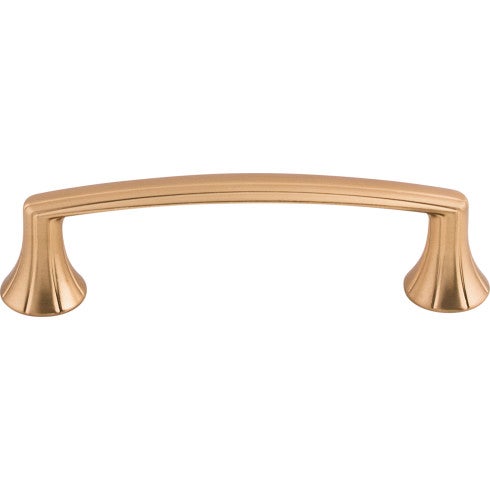 Top Knobs Rue Pull 3 3/4" c-c in Brushed Bronze