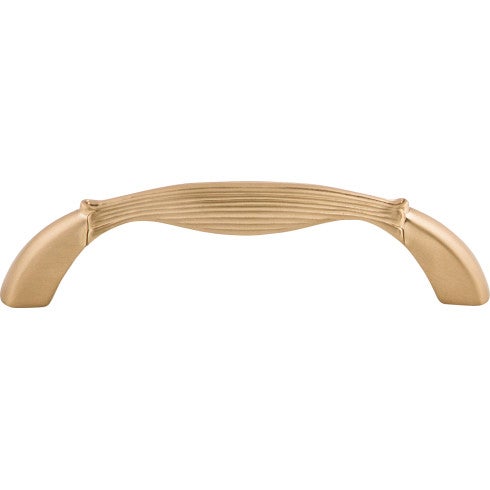 Top Knobs Straight Pull 3 3/4" c-c in Brushed Bronze