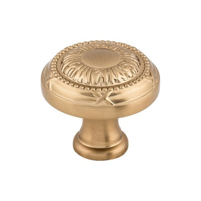 Top Knobs Ribbon Knob 1 1/8" in Brushed Bronze