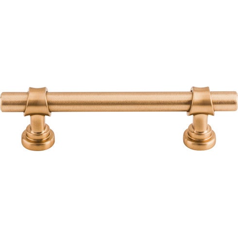 Top Knobs Bit Pull 3 3/4" c-c in Brushed Bronze