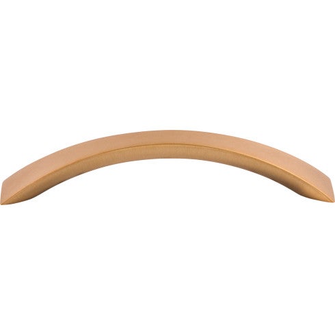 Top Knobs Crescent Flair Pull 5 1/16" c-c in Brushed Bronze