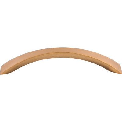 Top Knobs Crescent Flair Pull 5 1/16" c-c in Brushed Bronze