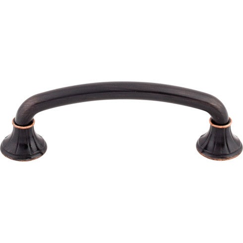 Top Knobs Lund Pull 4" c-c in Tuscan Bronze