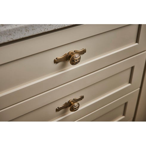 Top Knobs Celtic Small Knob 1" in German Bronze