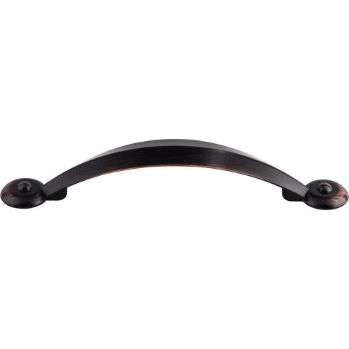 Top Knobs Angle Pull 3 3/4" c-c in Tuscan Bronze