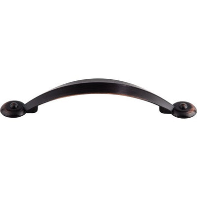 Top Knobs Angle Pull 3 3/4" c-c in Tuscan Bronze