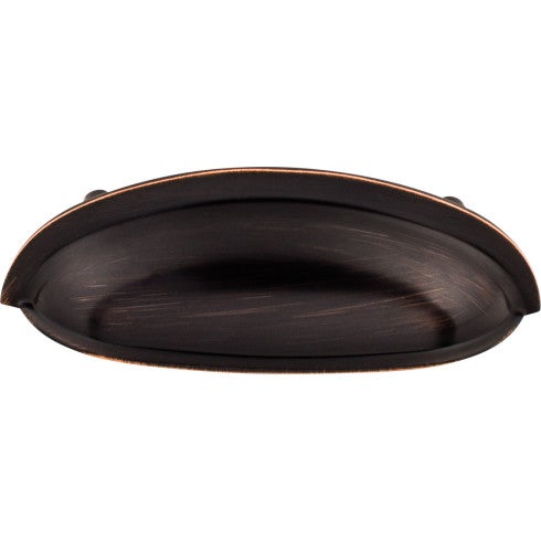 Top Knobs Somerset Cup Pull 3" c-c in Tuscan Bronze