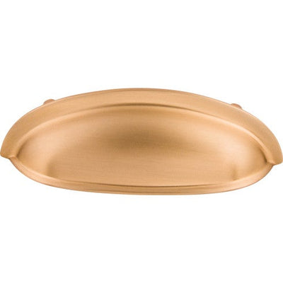 Top Knobs Somerset Cup Pull 3" c-c in Brushed Bronze