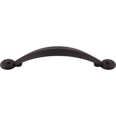Top Knobs Angle Pull 3 3/4" c-c in Flat Black