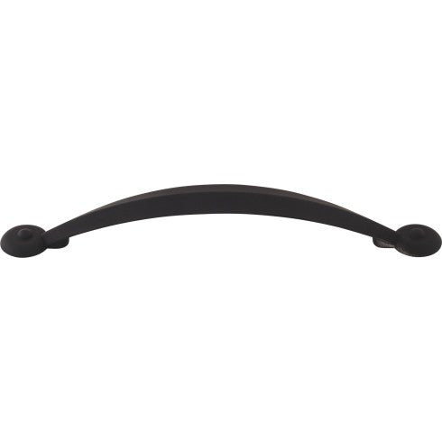 Top Knobs Angle Pull 5 1/16" c-c in Flat Black