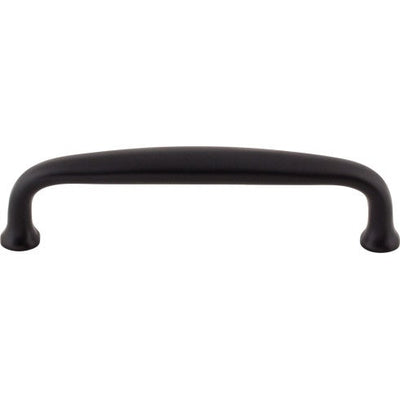 Top Knobs Charlotte Pull 4" c-c in Flat Black
