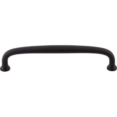 Top Knobs Charlotte Pull 6" c-c in Flat Black
