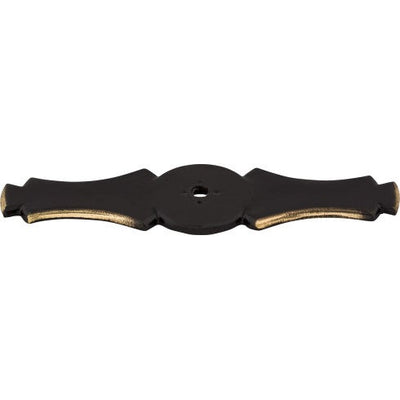 Top Knobs Celtic Backplate 3 5/8" in Dark Antique Brass
