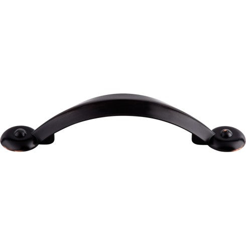 Top Knobs Angle Pull 3" c-c in Tuscan Bronze
