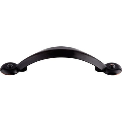 Top Knobs Angle Pull 3" c-c in Tuscan Bronze