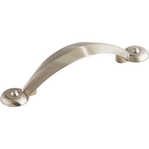 Top Knobs Angle Pull 3" c-c in Brushed Satin Nickel