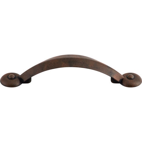Top Knobs Angle Pull 3" c-c in Patina Rouge