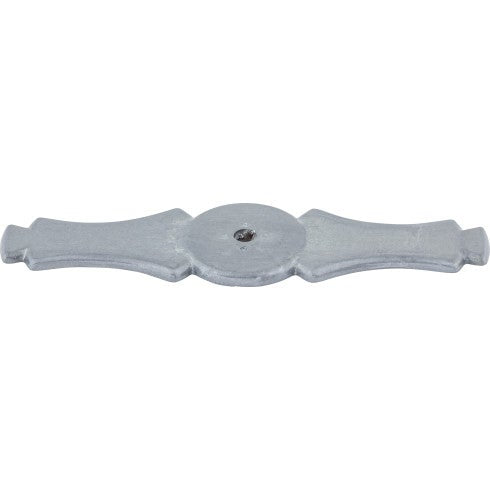 Top Knobs Celtic Backplate 3 5/8" in Pewter Light