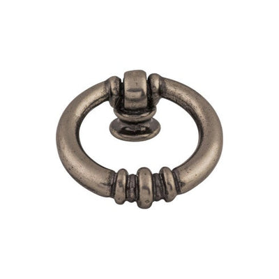 Top Knobs Newton Ring 1 1/2" in Pewter Antique
