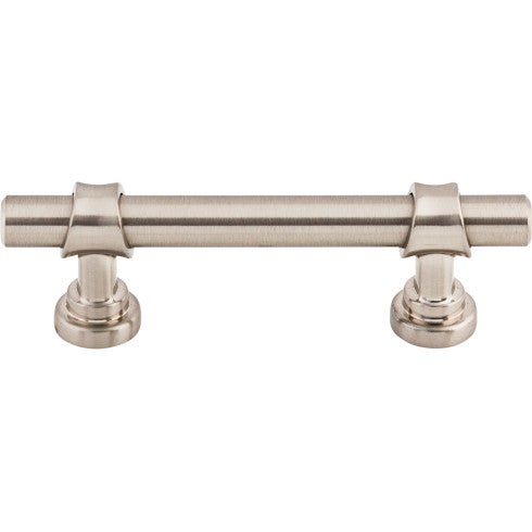 Top Knobs Bit Pull 3" c-c in Brushed Satin Nickel