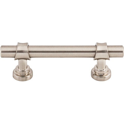 Top Knobs Bit Pull 3" c-c in Brushed Satin Nickel