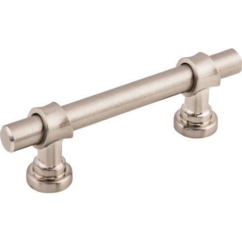 Top Knobs Bit Pull 3" c-c in Brushed Satin Nickel