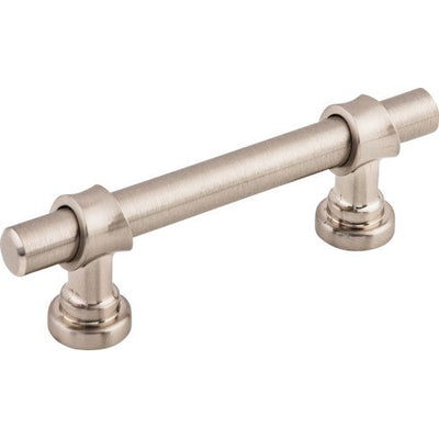 Top Knobs Bit Pull 3" c-c in Brushed Satin Nickel