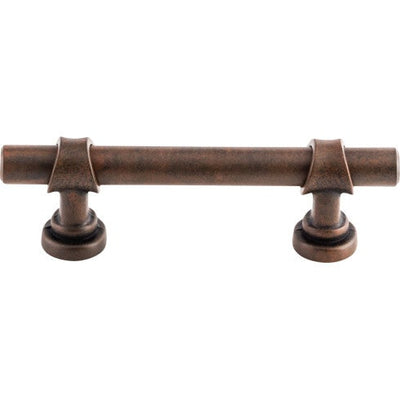Top Knobs Bit Pull 3" c-c in Patina Rouge