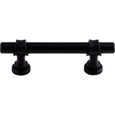 Top Knobs Bit Pull 3" c-c in Flat Black