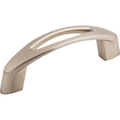 Top Knobs Verona Pull 3" c-c in Brushed Satin Nickel