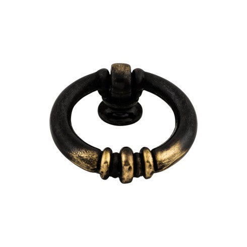 Top Knobs Newton Ring 1 1/2" in Dark Antique Brass