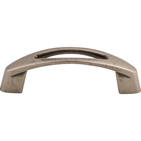Top Knobs Verona Pull 3" c-c in Pewter Antique