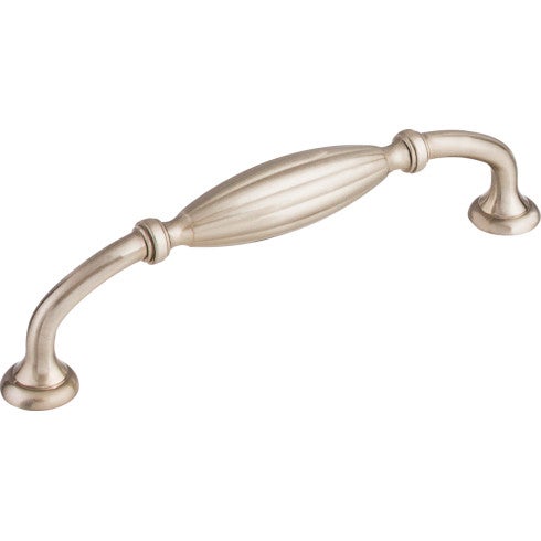 Top Knobs Tuscany D Pull 5 1/16" c-c in Brushed Satin Nickel