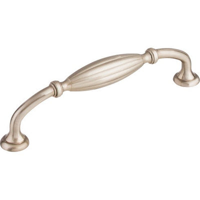 Top Knobs Tuscany D Pull 5 1/16" c-c in Brushed Satin Nickel