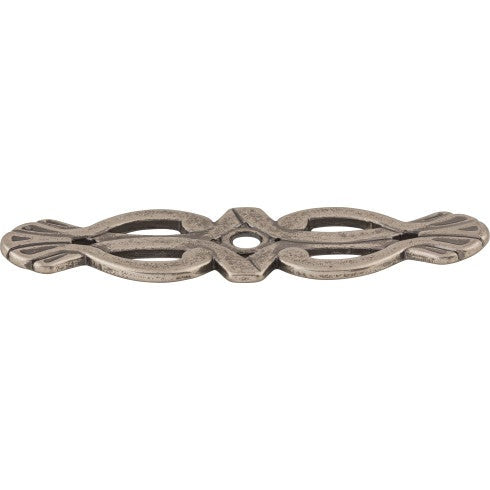 Top Knobs Newton Backplate 3 3/16" in Pewter Antique