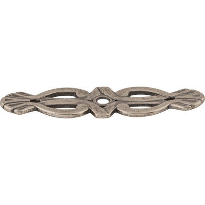 Top Knobs Newton Backplate 3 3/16" in Pewter Antique