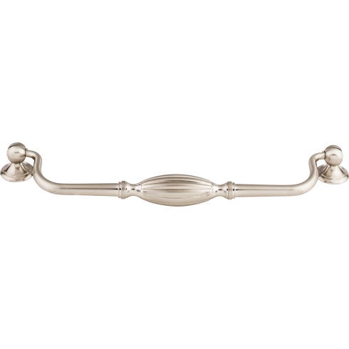 Top Knobs Tuscany Drop Pull 8 13/16" c-c in Brushed Satin Nickel