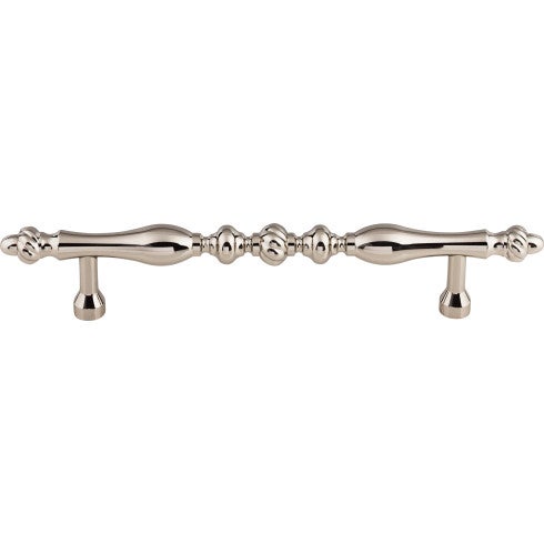 Top Knobs Somerset Melon Pull 7" c-c in Polished Nickel