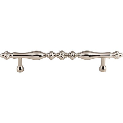 Top Knobs Somerset Melon Pull 7" c-c in Polished Nickel