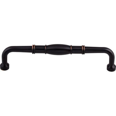 Top Knobs Normandy D Pull 7" c-c in Tuscan Bronze