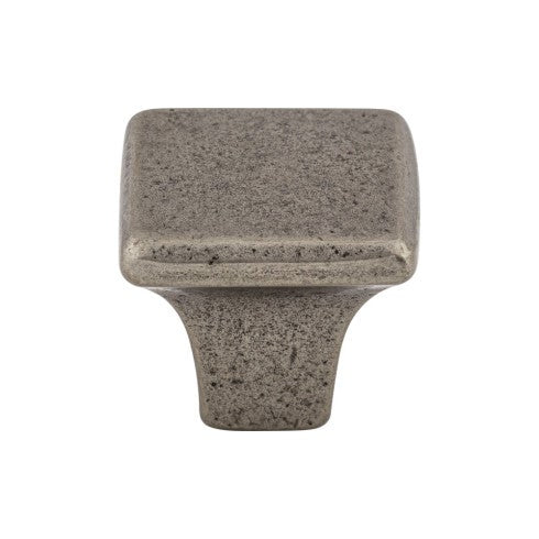 Top Knobs Britannia Square Knob 1 1/4" in Cast Iron